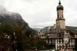 clock tower, building, landmark, Garmisch, Garmisch-Partenkirchen, Bavaria