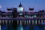 Parliament Building, Danube River, Budapest, landmark, legislative building, CEHV01P06_02