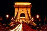 Szechenyi Chain Bridge, Chain Suspension Bridge, Danube River, Budapest, CEHV01P07_14.2591