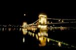 Szechenyi Chain Bridge, Chain Suspension Bridge, Danube River, Budapest, CEHV01P08_10.2591