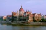 Parliament Building, Danube River, Budapest, landmark, legislative building, CEHV01P09_11.2591