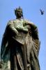Bronze Statue, Millennium Monument, Heroes Square, Budapest, CEHV01P10_07.2591