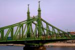 Liberty (Freedom) Bridge, Szabads‡g hid, Danube River, Budapest, CEHV01P11_19.2591