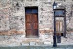Door, Doorway, Entrance, Brick Building, Budapest