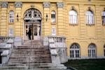 Ornate Building, Steps, Stairs, Door, Doorway, Entrance, Budapest, CEHV01P13_13