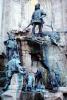 Detail of the Matthias Fountain, Statues, Water Fountain, Budapest, CEHV01P14_09