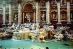 Trevi Fountain, Fontana di Trevi, Palazzo Poli, Palace, Rome, CEIV01P02_04