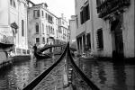 Gondola, Venice, Waterway, Canal, CEIV01P12_12BW
