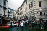 Crowded Street in the Rain, Umbrellas, CEIV02P03_07
