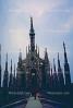 Statues, Spires, Milan Cathedral, (Italian: Duomo di Milano), CEIV02P04_07