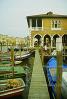Venice, Dock, Building, Boats