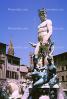 Fountain of Neptune in Florence, Italian: Fontana del Nettuno, Signoria square, Trident, CEIV02P12_12