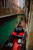 Red Cushions on a Gondola, Waterway inVenice, Waterway, Canal