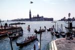 Gondola, Venice, San Giorgio Maggiore island, Waterway, Canal, CEIV03P08_14