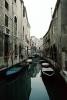 Boats, Canal, Footbridge, Venice