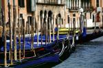 Docked Gondolas, Venice, Waterway, Canal, CEIV05P09_16
