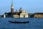 Gondola, Venice, San Giorgio Maggiore island, Waterway, Canal, CEIV05P09_19