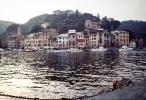 Portofino, harbor, fishing village, building, shore, Genoa, Italian Riviera, CEIV07P03_14
