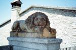 Lion, Assisi, Perugia, Umbria, CEIV07P11_16