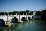 Ponte Sant'Angelo, Tiber River, Castel Saint Angelo, Statues, CEIV08P02_04