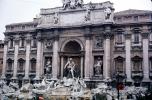Trevi Fountain, Fontana di Trevi, Palazzo Poli, Palace, National Chalcography Institute for Graphics