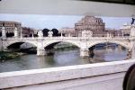 Tiber River, Ponte Sant'Angelo, Castel Saint Angelo, Cylindrical Building, CEIV08P09_16