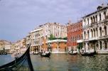 Grand Canal, Gondola, Waterway, Buildings, CEIV08P14_09