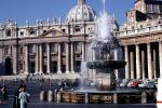 Water Fountain, aquatics, Saint Peter's Basilica, San Pietro in Vaticano, 1950s