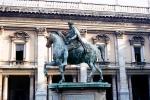 Horse Statue, Capitoline Marcus Aurelius, Palace, Capitoline Hill Cordonata, Rome, CEIV09P04_12