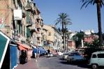 Street, buildings, shops, citreon, car, Capri, Island