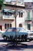 small car, buildings, Capri, Island, CEIV09P08_03