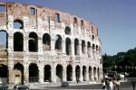 the Colosseum, ruin, Rome, May 1966