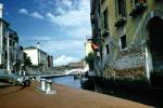 Canal, decay, buildings, walls, gondola, boat, Waterway, CEIV10P11_09