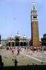 Piazzetta San Marco, Campanile, Saint Mark's Square, Venice, Bell Tower, July 1968, 1960s
