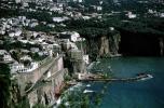 Harbor, switchback, buildings, Cliff Hanging Architecture, Pompei