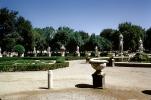 Water Fountain, aquatics, Gardens, Path, Trees, Statues, Cobblestone, Urn, CEIV11P14_08