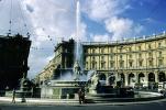 Water Fountain, aquatics, buildings, bus station, depot, Rome, CEIV11P15_09