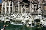 Trevi Fountain, scaffolding, Fontana di Trevi, Palazzo Poli, Palace, CEIV11P15_11