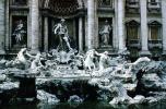 Trevi Fountain, Fontana di Trevi, Palazzo Poli, Palace, CEIV11P15_12