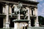 Capitoline Marcus Aurelius, Horse Statue, Palace, Capitoline Hill Cordonata, Building, CEIV12P01_10