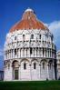 The Baptistry of the Cathedral of Pisa, (Italian: Battistero di San Giovanni), landmark, CEIV12P09_10