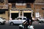 Tempio Di Agrippa, Vespa Scooter, Cars, Store, 1950s