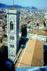 Buildings, Tower, red rooftops, Florence
