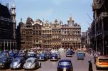 Volkswagen Cars and Buildings, Brussels, Belgium, 1950s