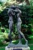 statue, woman, man, couple, love, bronze
