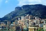 Skyline, buildings, Mountain, Monaco, CEMV01P03_18