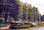 Boats, Canal, Waterway, Homes, Amsterdam, CENPCD2930_001B