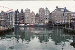 Water, Buildings, harbor, cars, homes, Amsterdam, CENV01P01_06