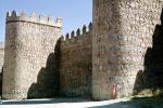 Avila, Turret, Tower, castle, palace, building, CEOV02P08_17