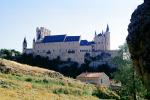Segovia, Turret, Tower, castle, palace, building, CEOV02P10_10